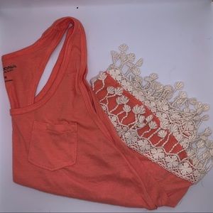 Arizona Peachy orange tank top